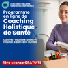 Coaching santé et orientation pour le bien-être
