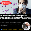 Aceites esenciales para infecciones e inflamaciones
