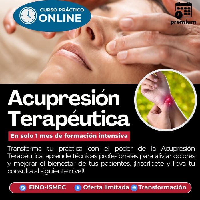 Curso Acupresión Terapéutica