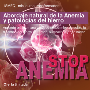 📘Abordaje natural de la anemia y patologias del hierro