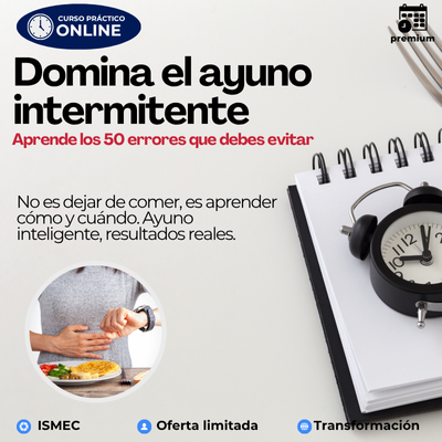 Curso Domina el Ayuno Intermitente