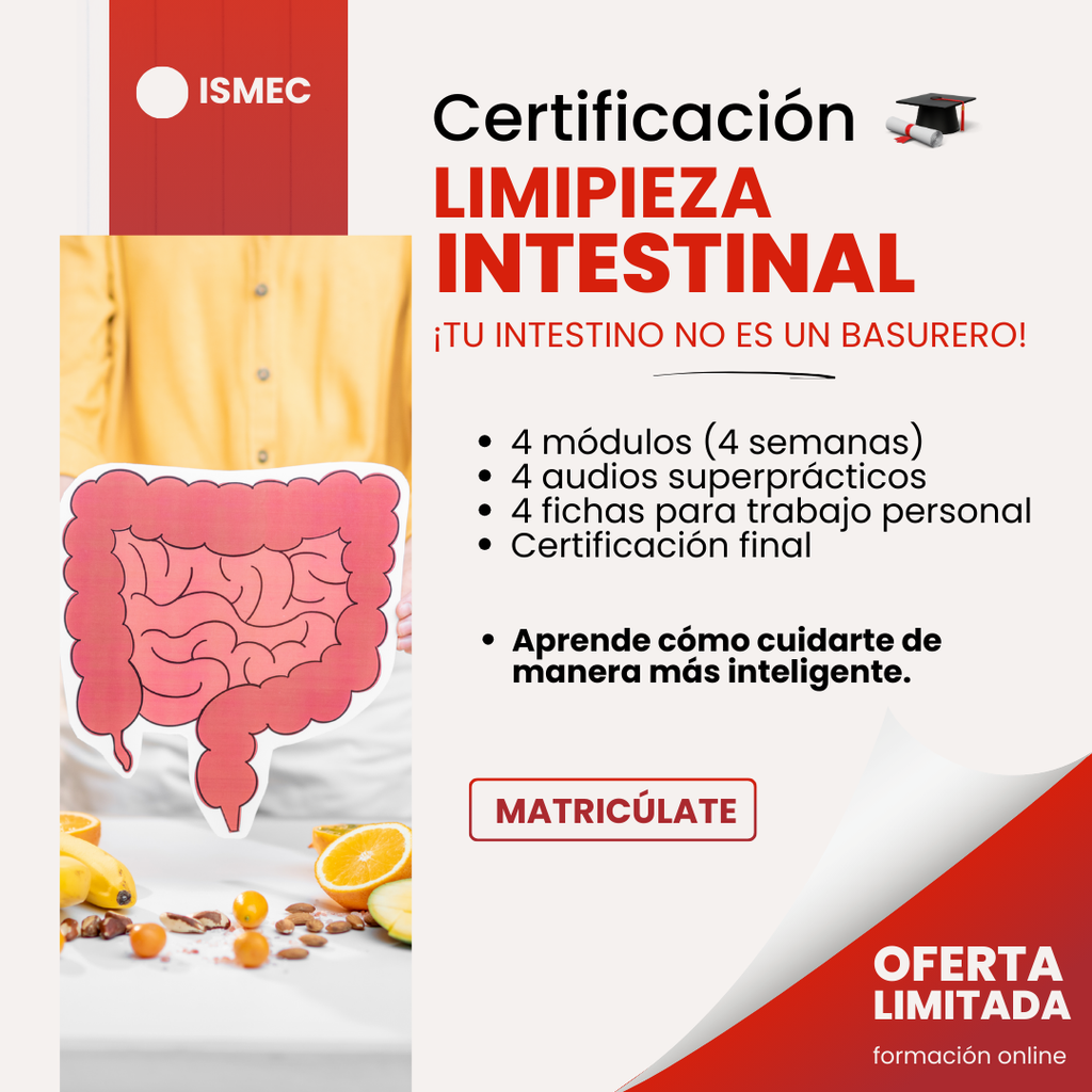 Certificación Curso limpieza intestinal