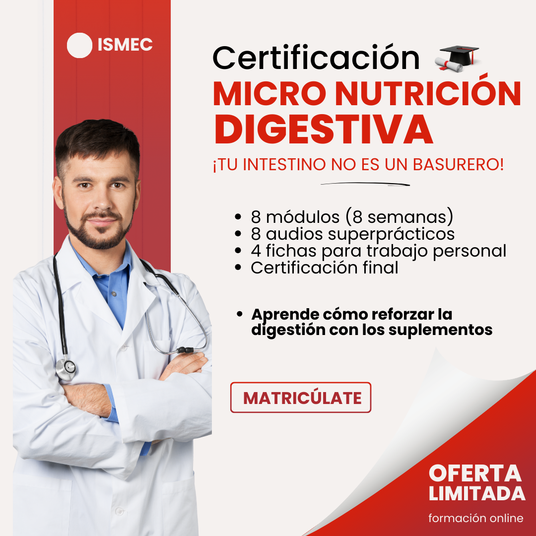 Certificación Curso Micronutrición Digestiva