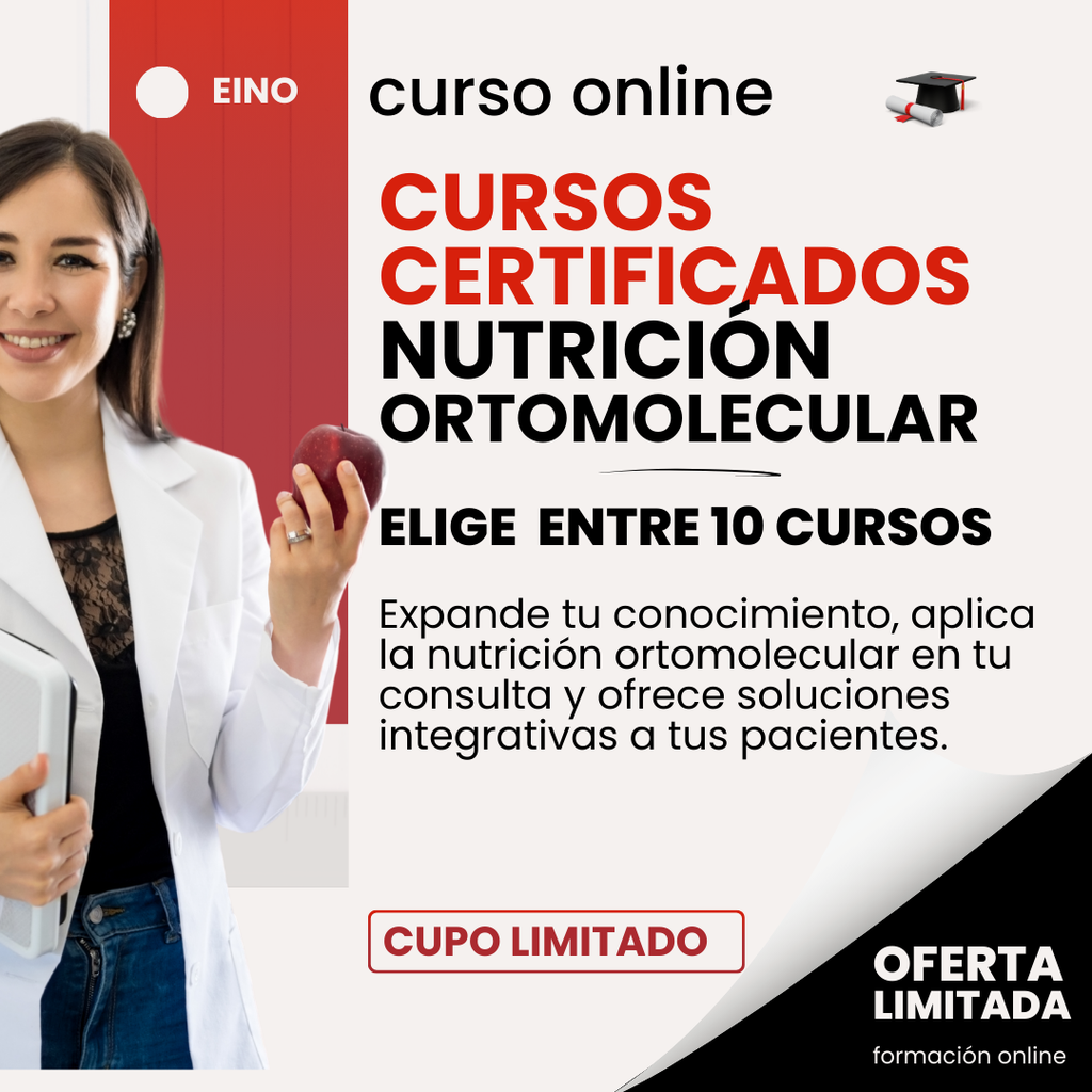 Cursos Certificados en Nutrición Ortomolecular