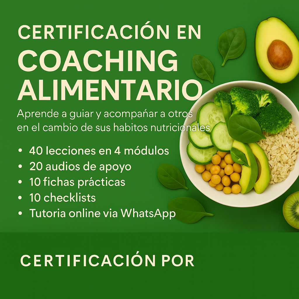 Certificación en Coaching Alimentario
