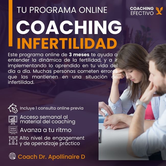 Programa Coaching online - Para la fertilidad proactiva