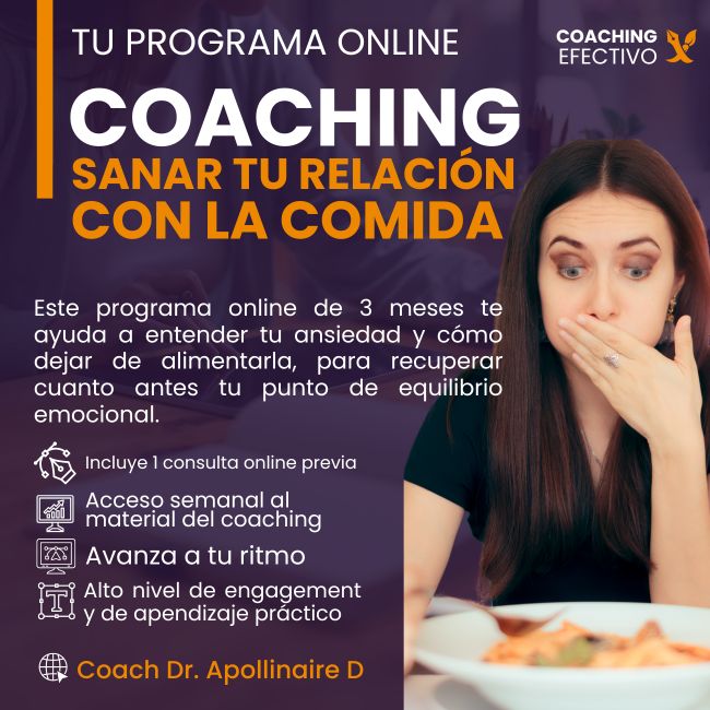 Programa Coaching online - Sana tu relación con la comida