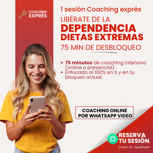 1 sesión Coaching – Libérate de las Dietas Extremas