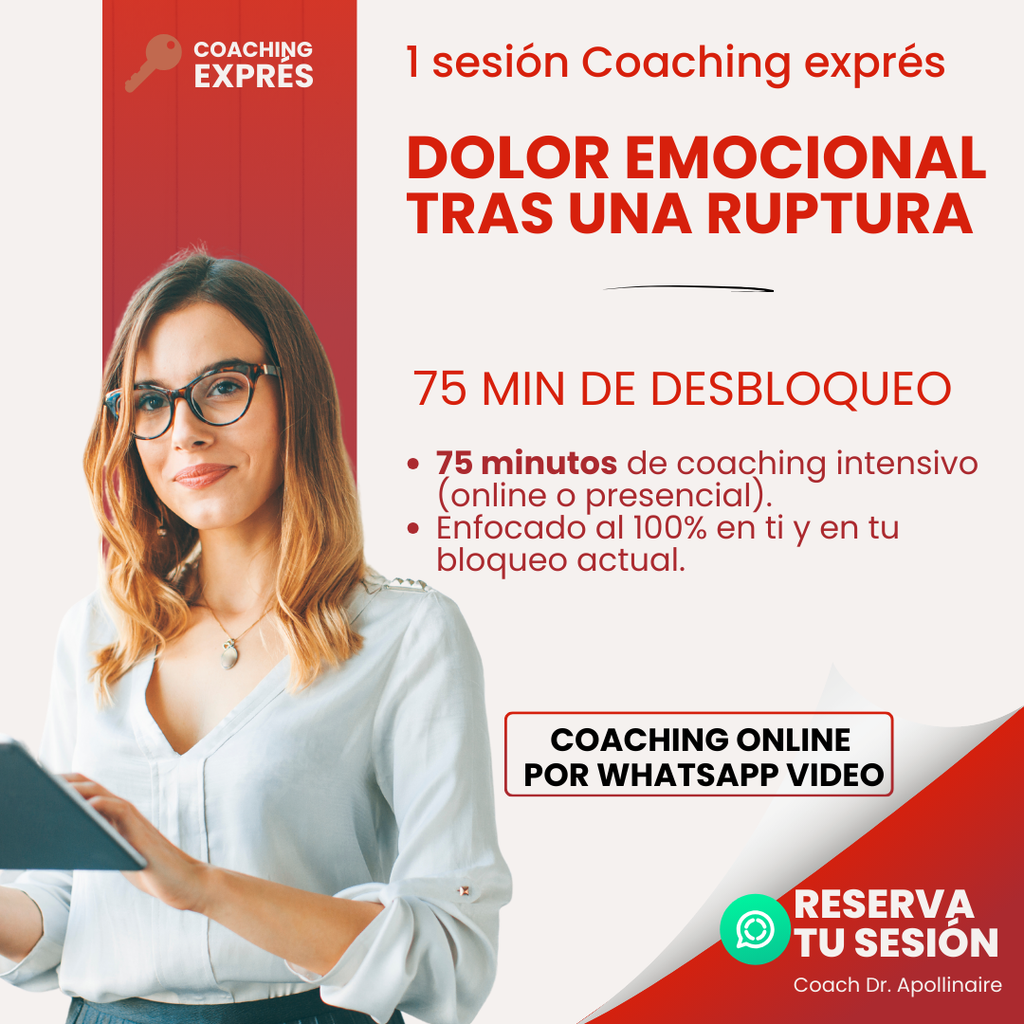 1 sesión Coaching – Sanando el dolor tras una ruptura