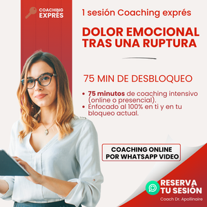 1 sesión Coaching – Sanando el dolor tras una ruptura