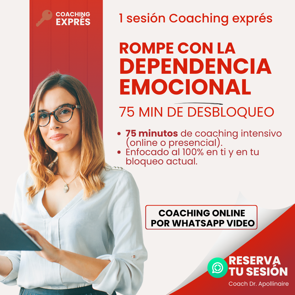 1 sesión Coaching – La dependencia emocional