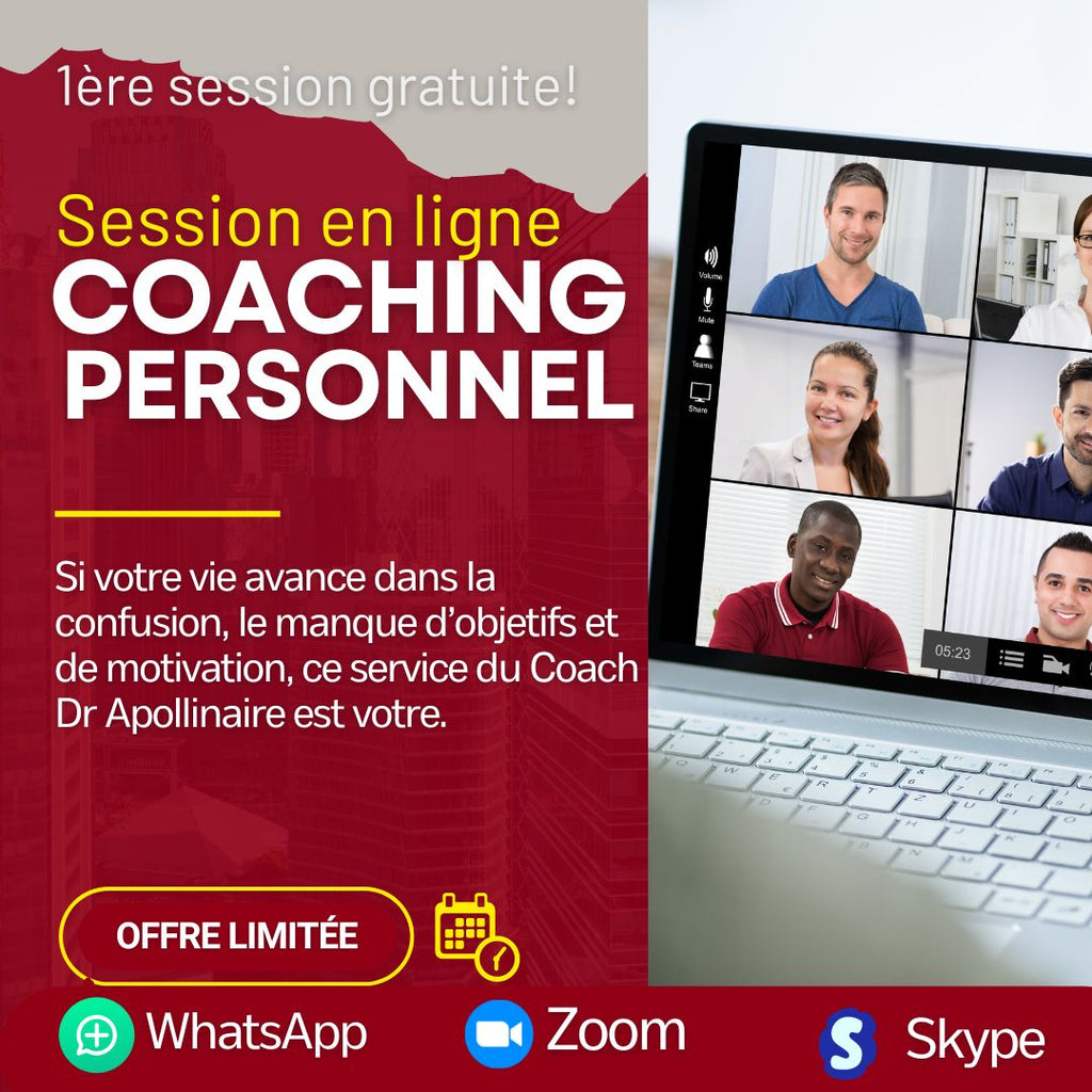 Session en ligne Coaching Personnel