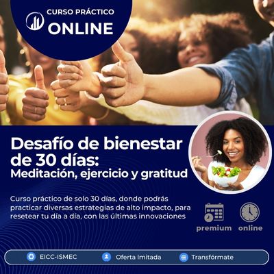 Curso práctico Desafío de bienestar en 30 días