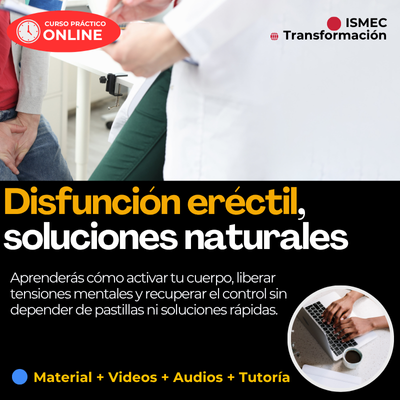 Disfunción eréctil, soluciones naturales