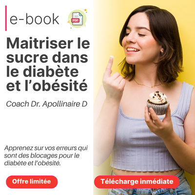 Ebook-Maitriser le sucre dans le diabète et l'obésité