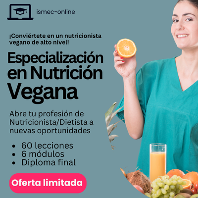 Curso de Especialización en Nutrición Vegana