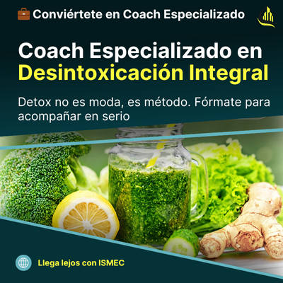 Curso Coach esp. en Desintoxicación integral