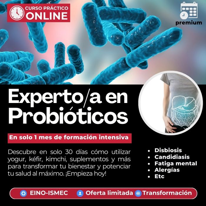 Curso Experto/a en Probióticos