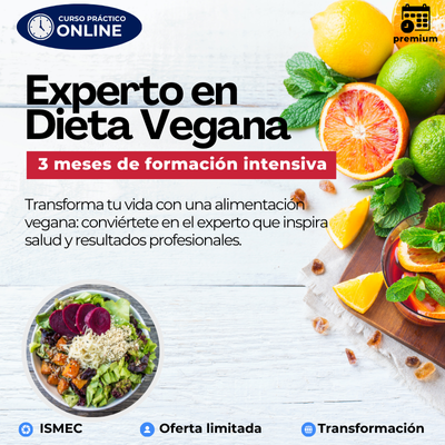 Curso Experto en Dieta Vegana