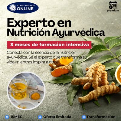 Curso Experto en Nutrición Ayurvédica