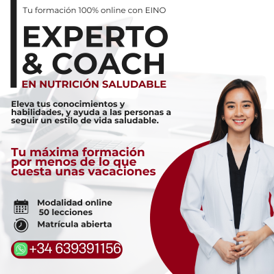 Curso Experto y Coach en Nutrición Saludable