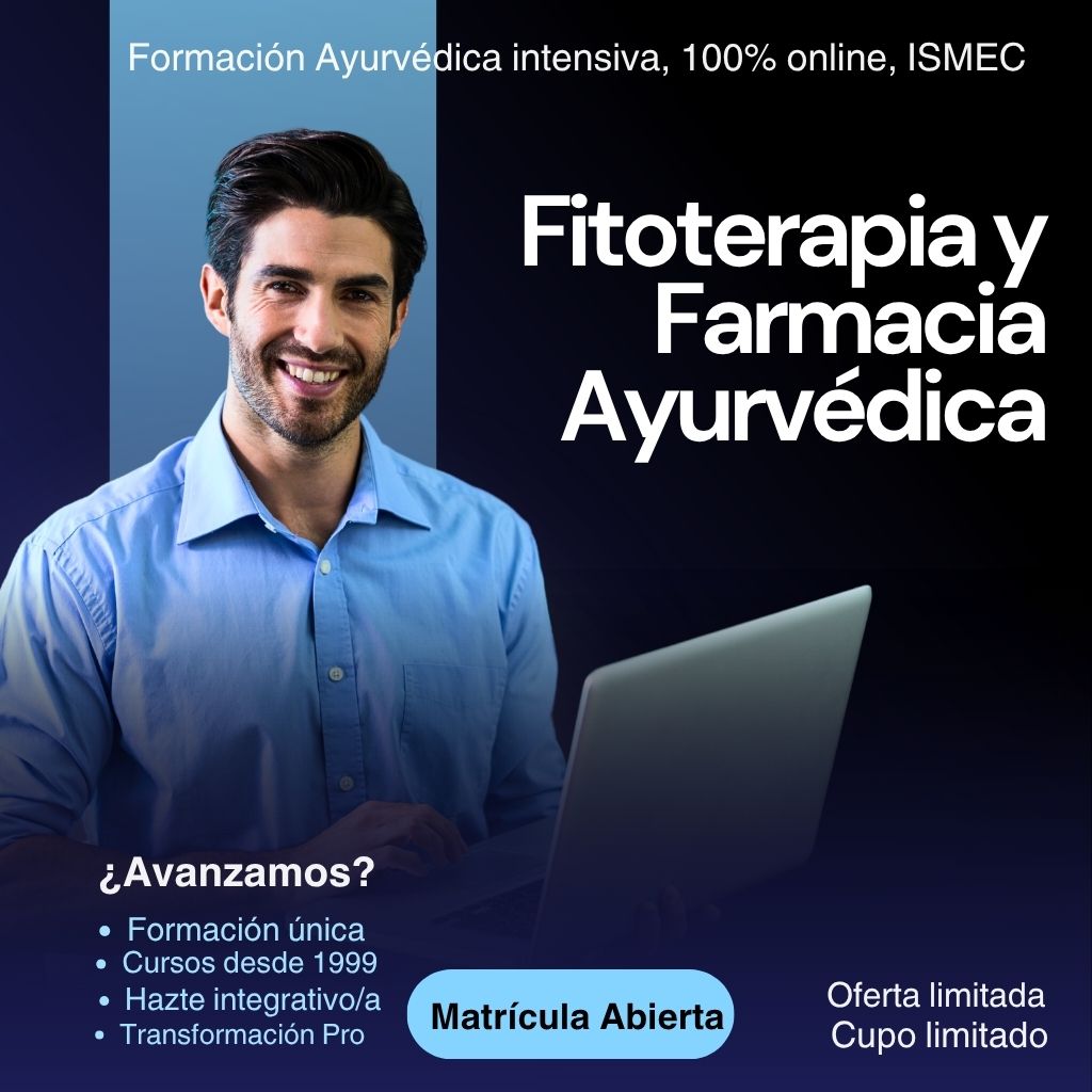 Curso Fitoterapia y Farmacia Ayurvédica