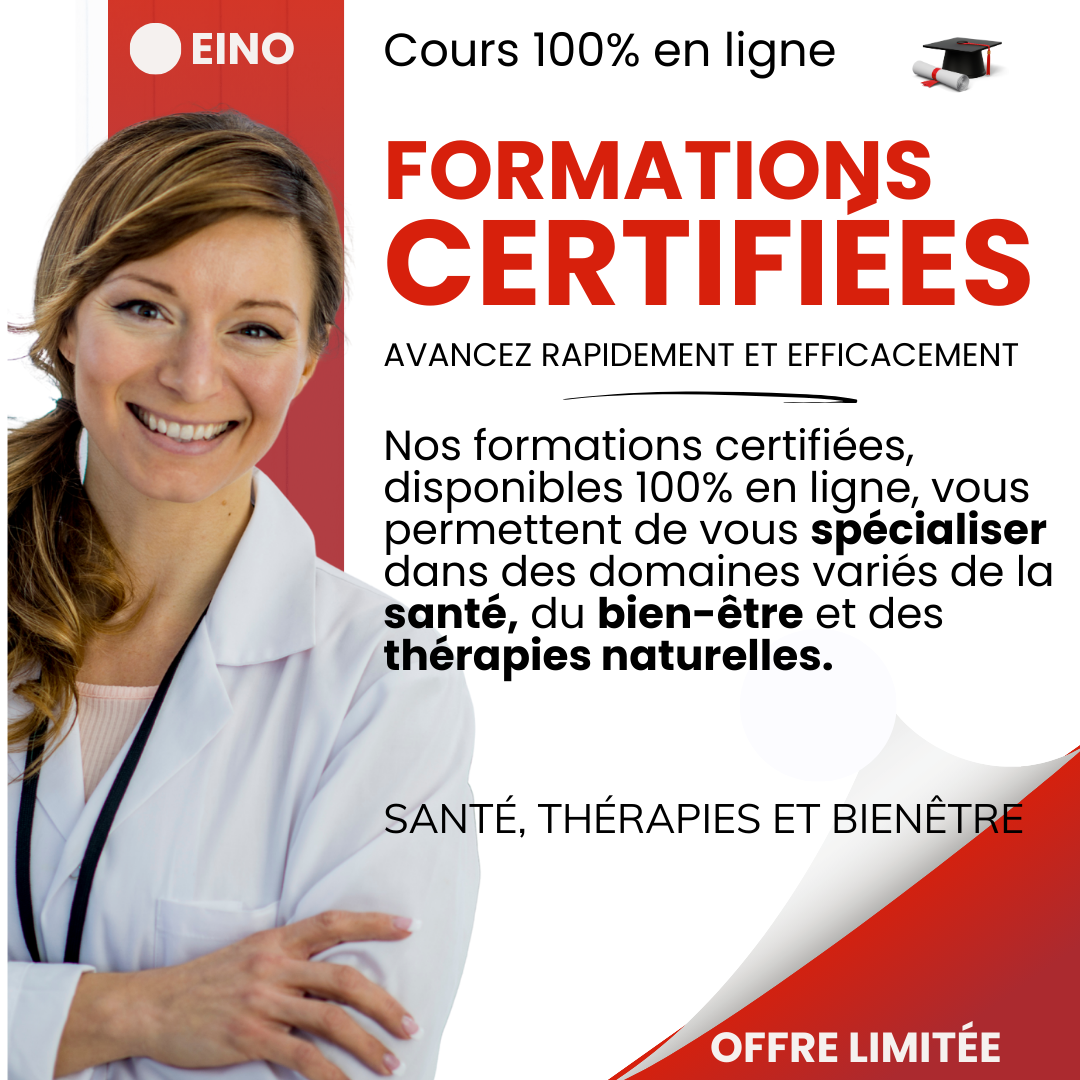 Formations certifiées en Santé naturelle