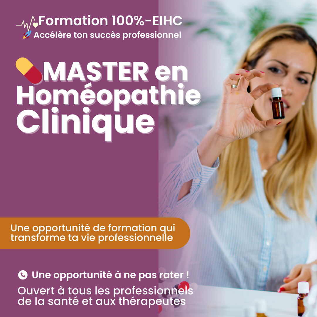 💊 Master en Homéopathie Clinique