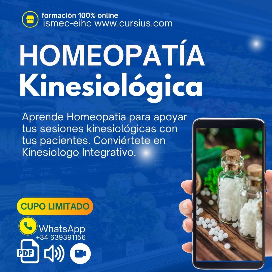 Curso de Homeopatía Kinesiológica