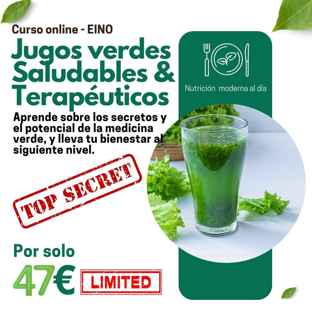 Jugos Verdes Saludables y Terapéuticos