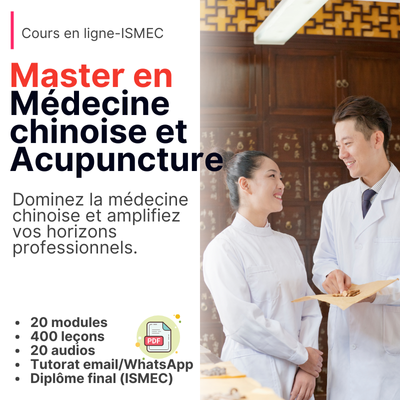 Master en Médecine chinoise et Acupuncture