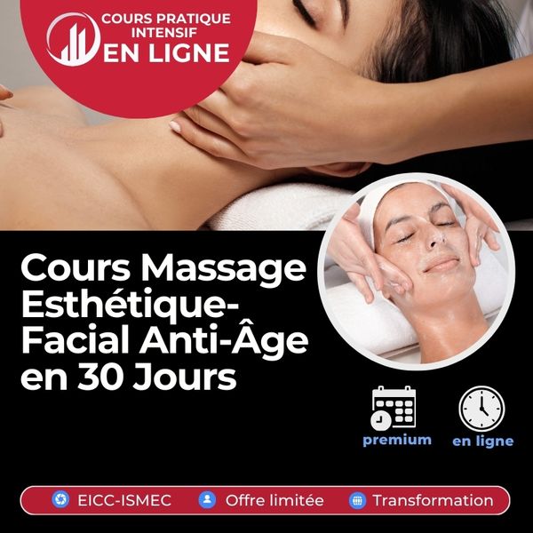 Massage Esthétique-Facial Anti-Âge en 30 Jours