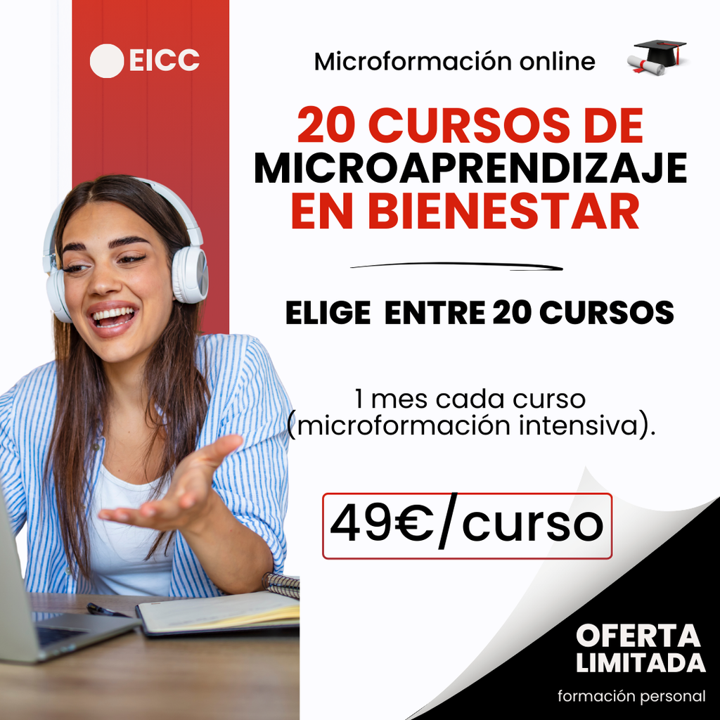 20 cursos de Microaprendizaje en Bienestar