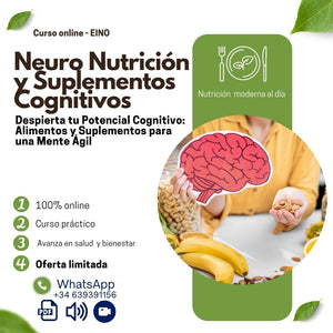Neuro Nutrición y Suplementación Cognitiva