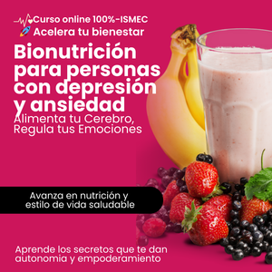 Curso Bionutrición en la depresión y ansiedad