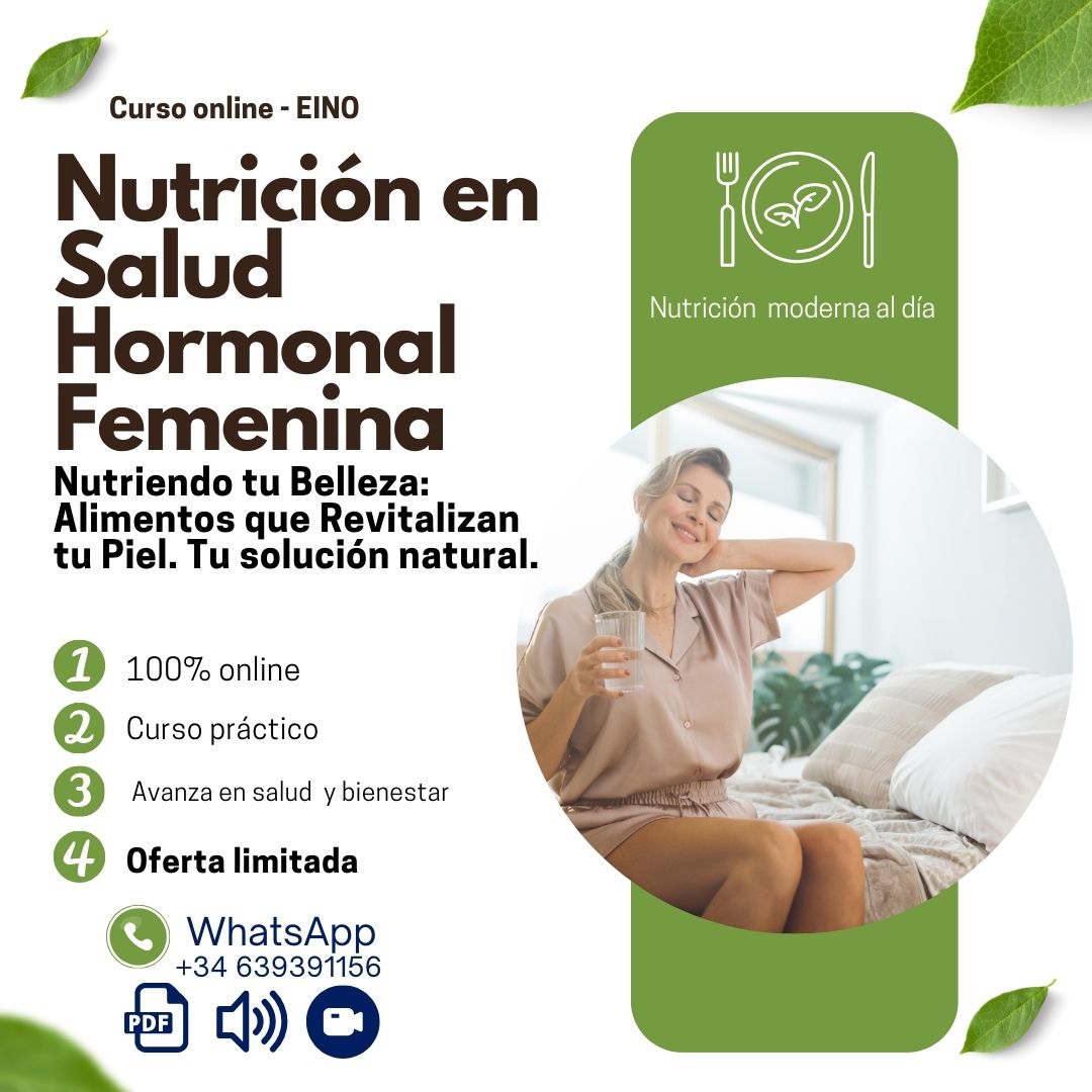 Curso Nutrición en Salud Hormonal Femenina