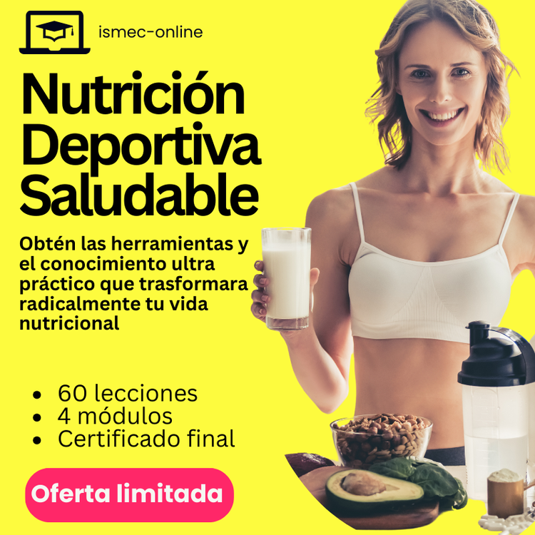 Curso Nutrición Deportiva Saludable