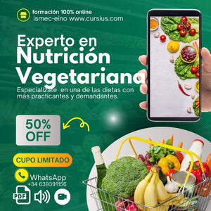 Curso Experto en Nutrición Vegetariana