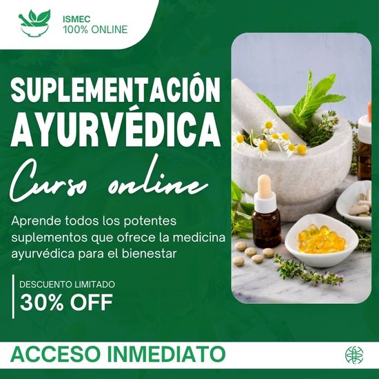 Curso de Suplementación Ayurvédica