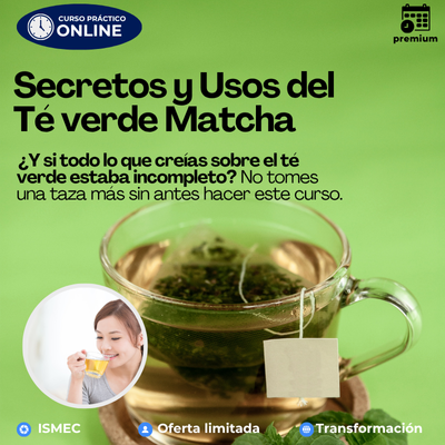Curso Secretos y Usos del Té verde Matcha