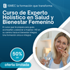 Curso de Experto Holístico en Salud y Bienestar Femenino 🌸✨