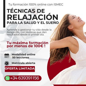 Curso Técnicas de Relajación para  la Salud y el Sueño